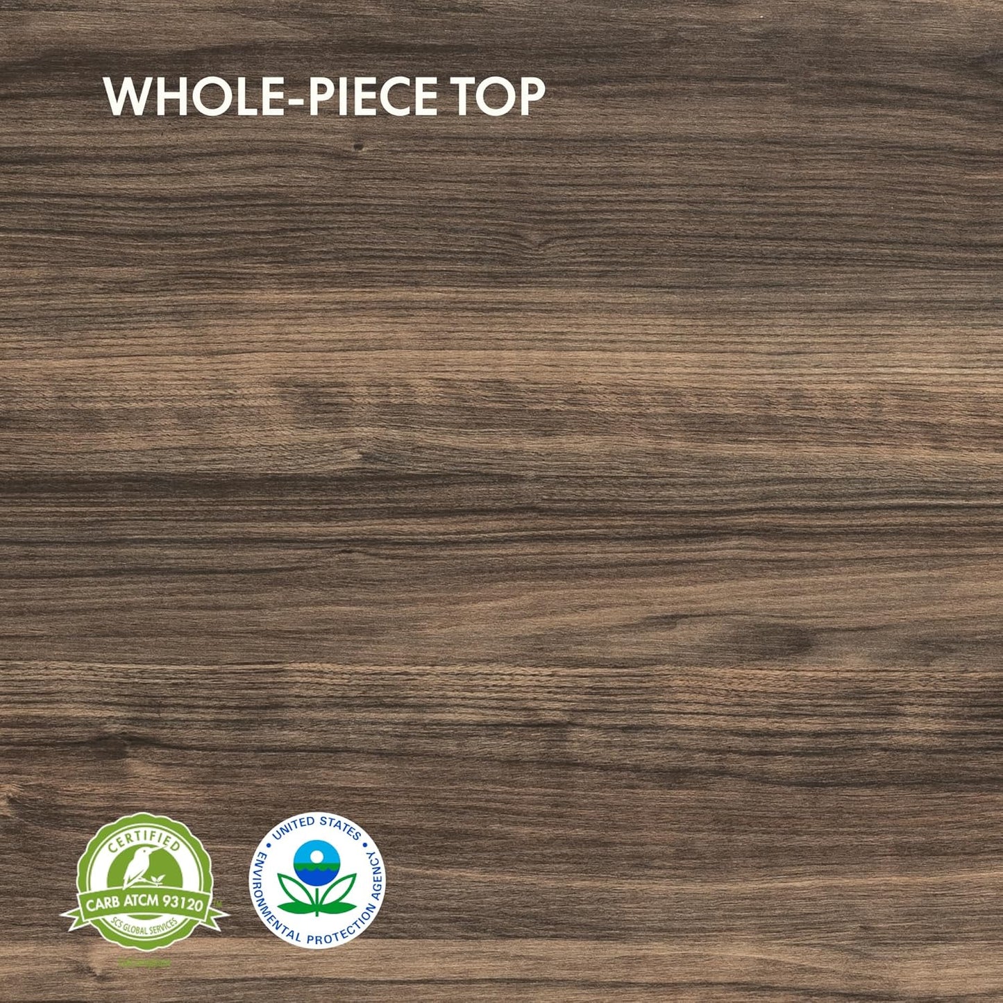 FLEXISPOT E6 Essential 3 Stages Dual Motor Electric Standing Desk 48x30 Inch Whole-Piece Board Height Adjustable Electric Sit Stand Desk(Black Frame + Brown Wood Grain Desktop, 2 Packages)