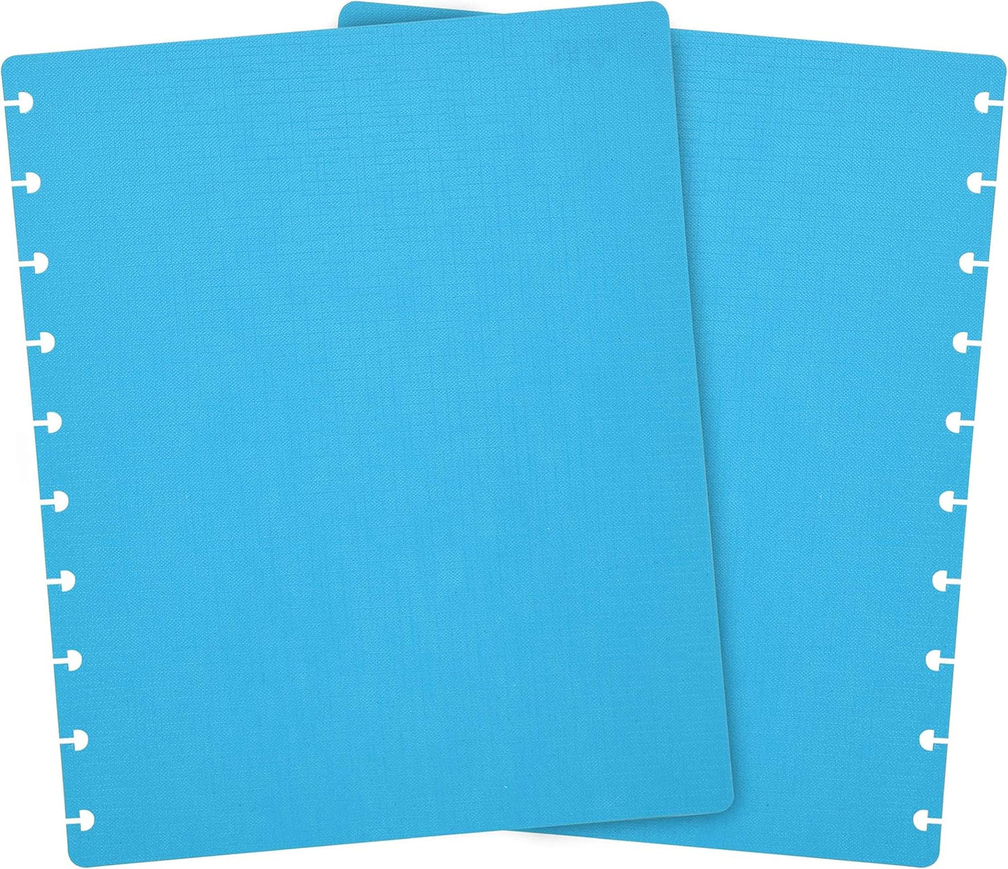 Talia Discbound Notebooks, Planner, Customizable, (Energetic Turquoise, Midsize (7.5in x 9.75in))