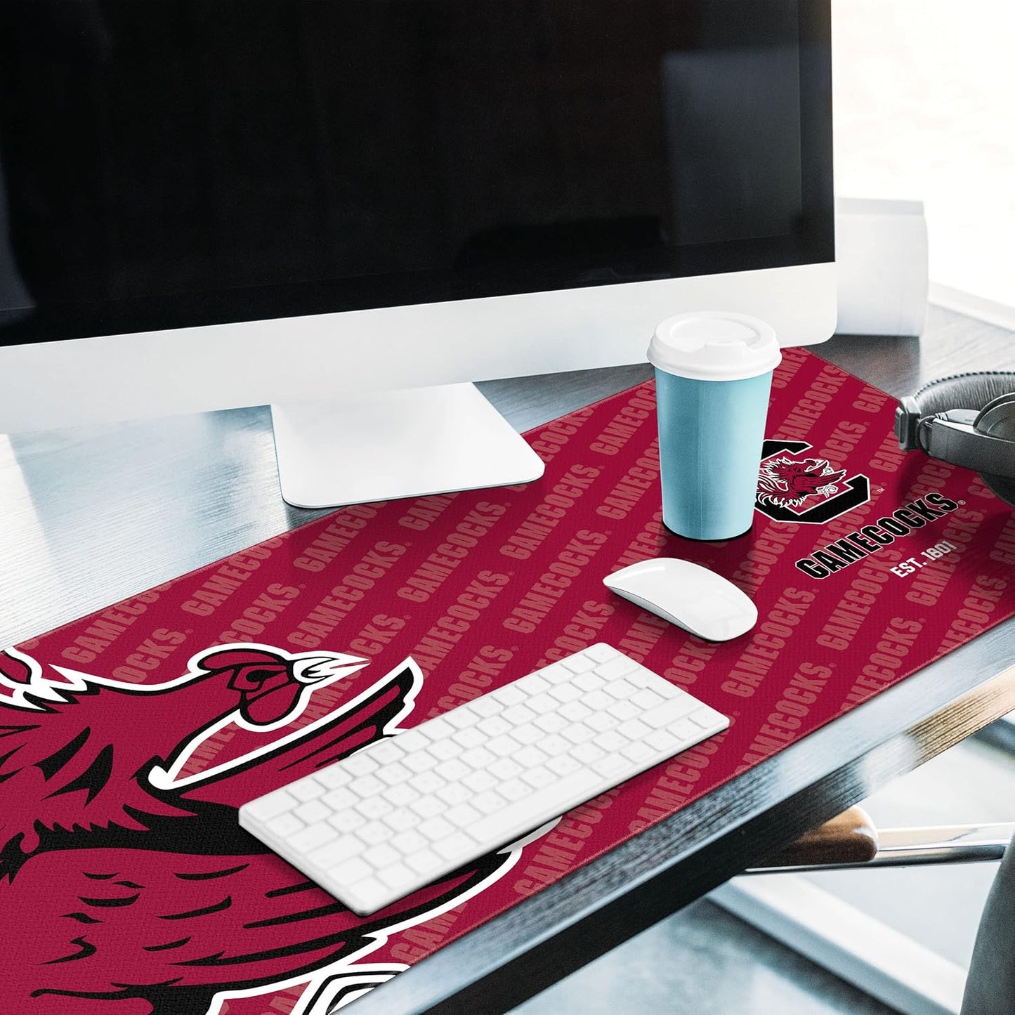 YouTheFan NCAA South Carolina Gamecocks Logo Series Desk Pad