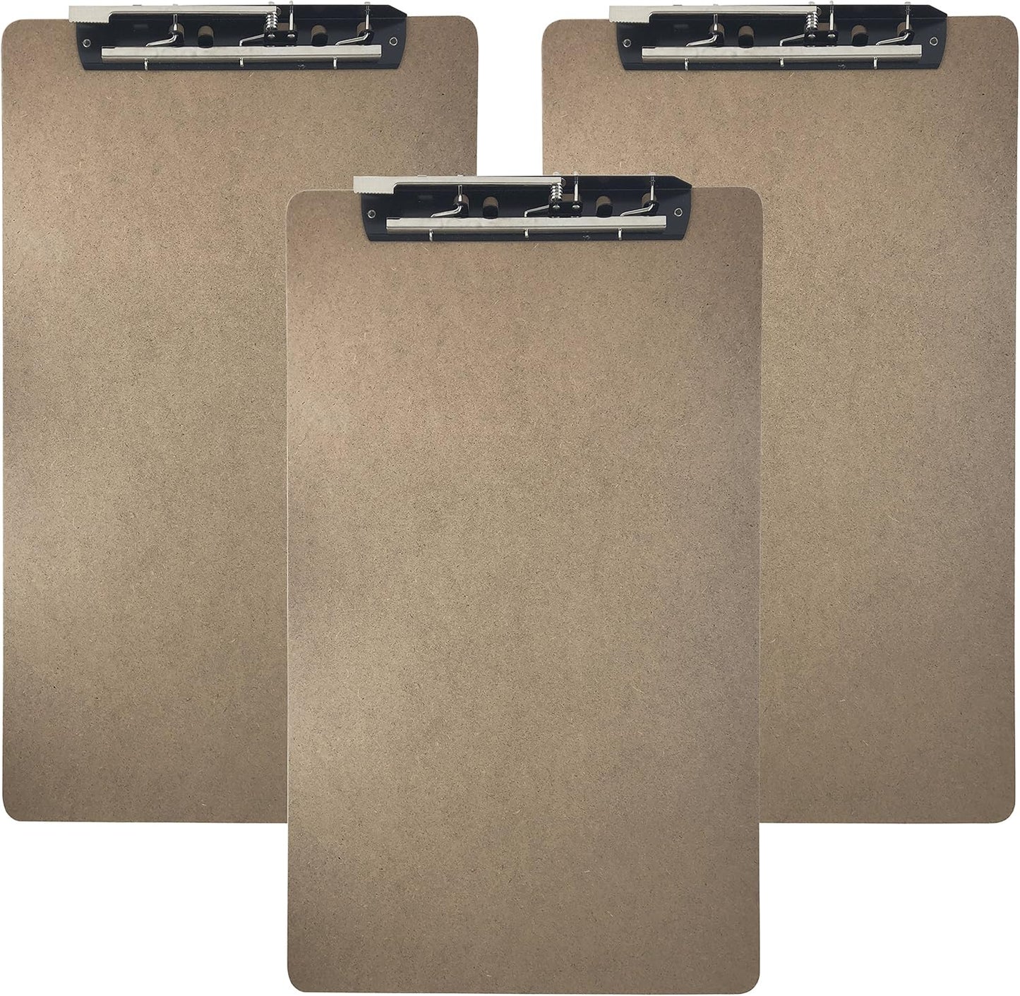Trade Quest Ledger Size Clipboard Lever Hinge Clip 19.5'' x 11.6'' (Pack of 3)